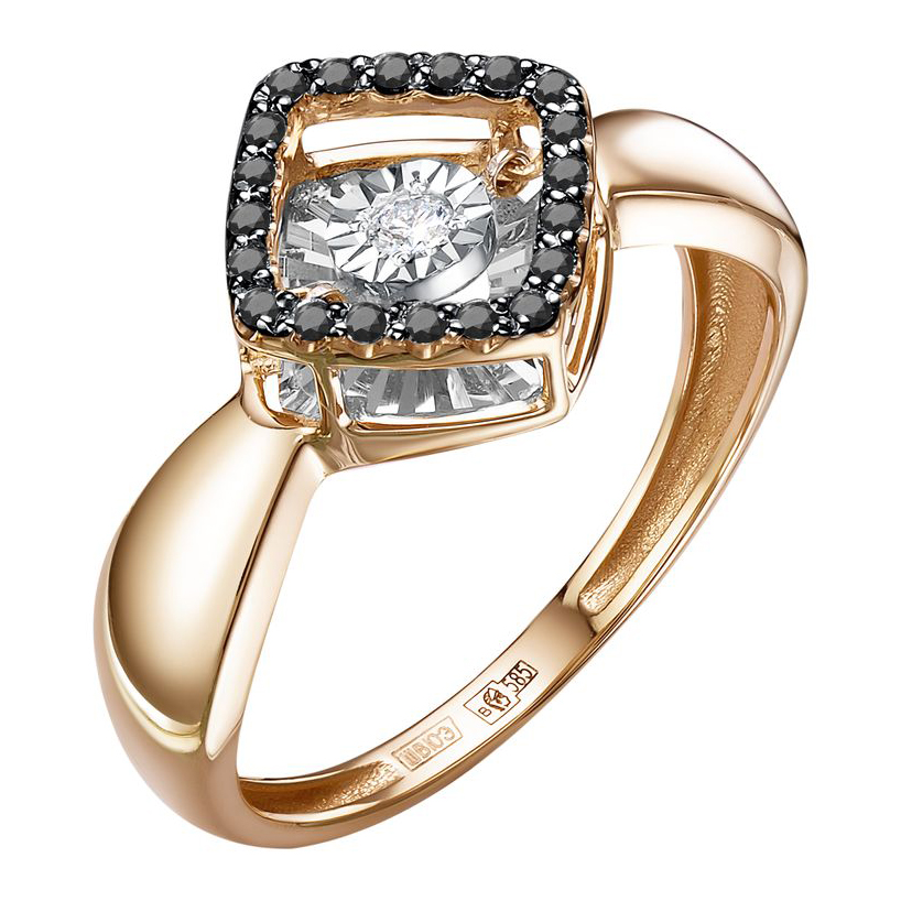 Кольцо, золото, бриллиант, К1120-6826Брч